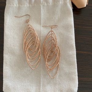 Rose Gold Earrings